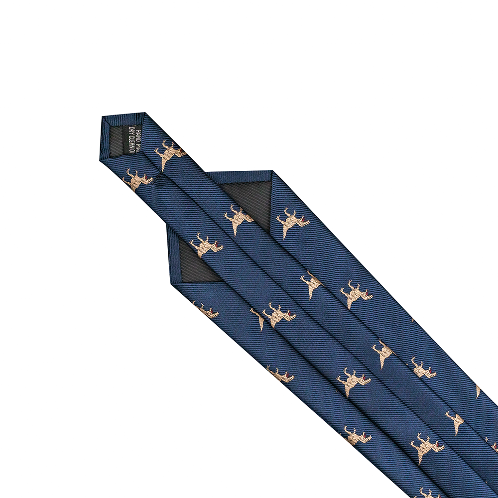 EASTEPIC 8 ซม.สีแดงสีฟ้า Jacquard TIES สําหรับผู้ชายเนคไทผู้ชายคุณภาพอุปกรณ์เสริมธุรกิจของขวัญ Fox Dragon Flamingo Snail เป็ดสัตว์