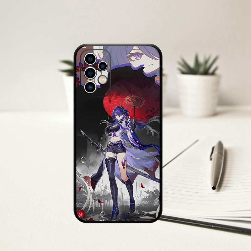 Acheron Honkai: Star Rail character 5 Stars Phone Case for SAMSUNG Galaxy A54 53 52 51 F52 A71 Note20 Ultra S23 M30 S24