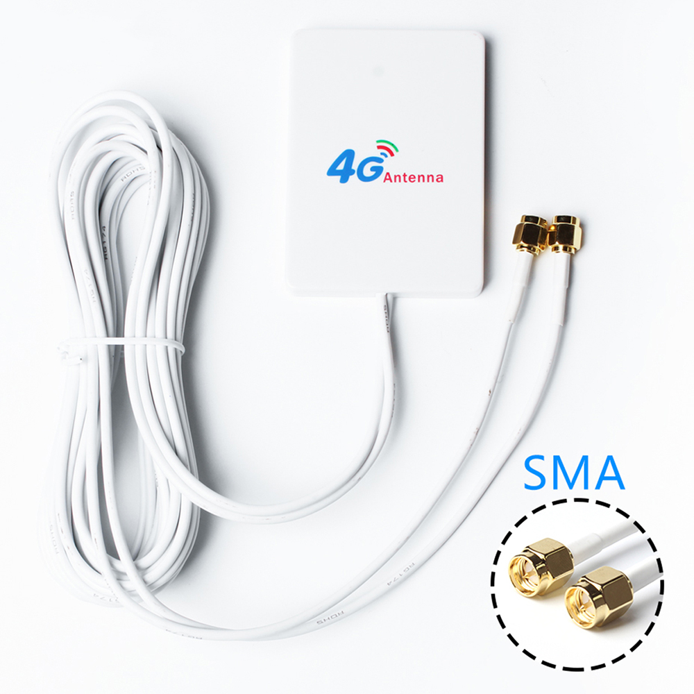 3G 4G LTE Antenna SMA Connector 4G LTE Router External Antenna For Huawei 3G 4G LTE Router Modem 2M Cable