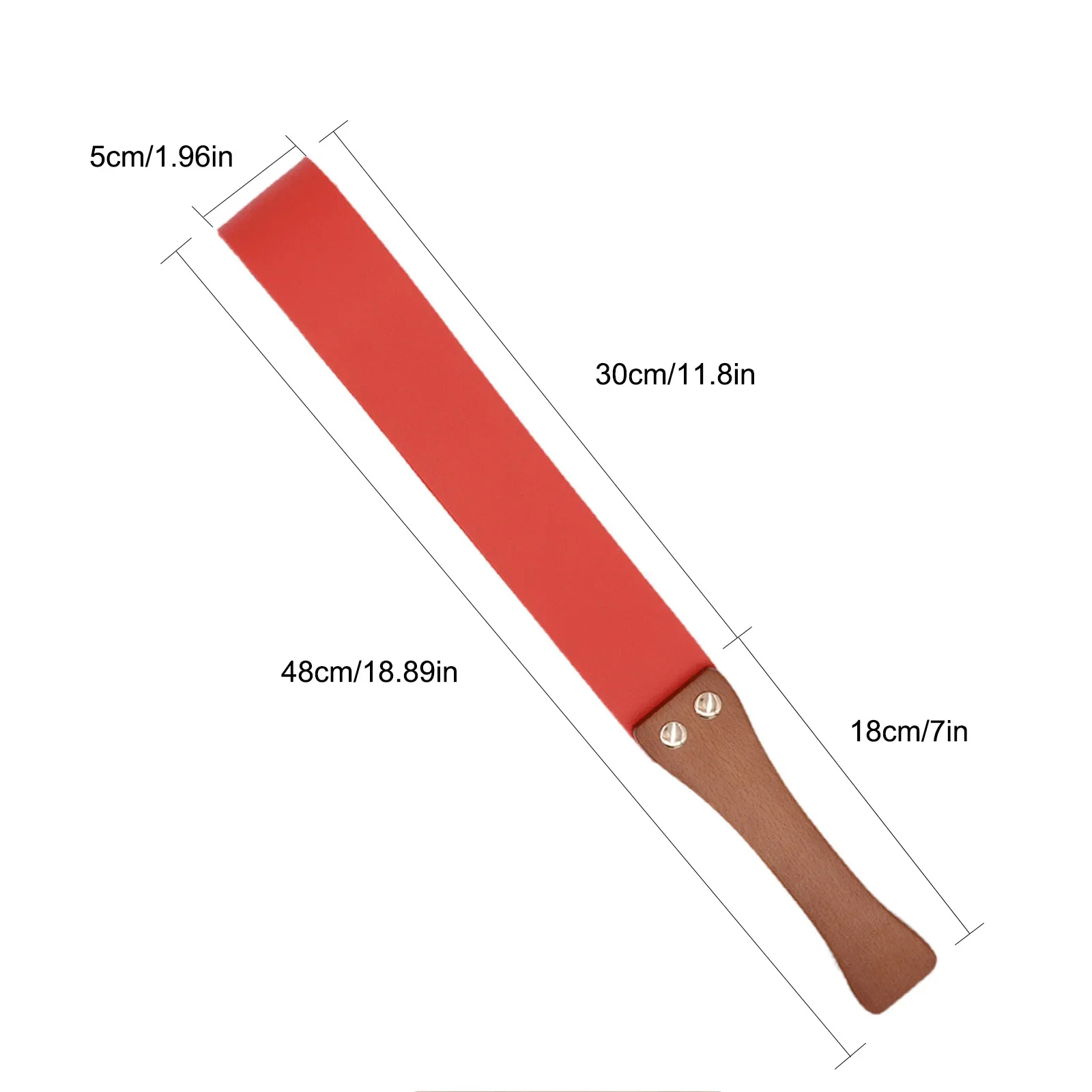 หนังขี่ Crop แส้แส้หนัง Paddle Anti-Slip ไม้ Handle ขี่ Crop สำหรับม้ากลางแจ้ง Lash อุปกรณ์
