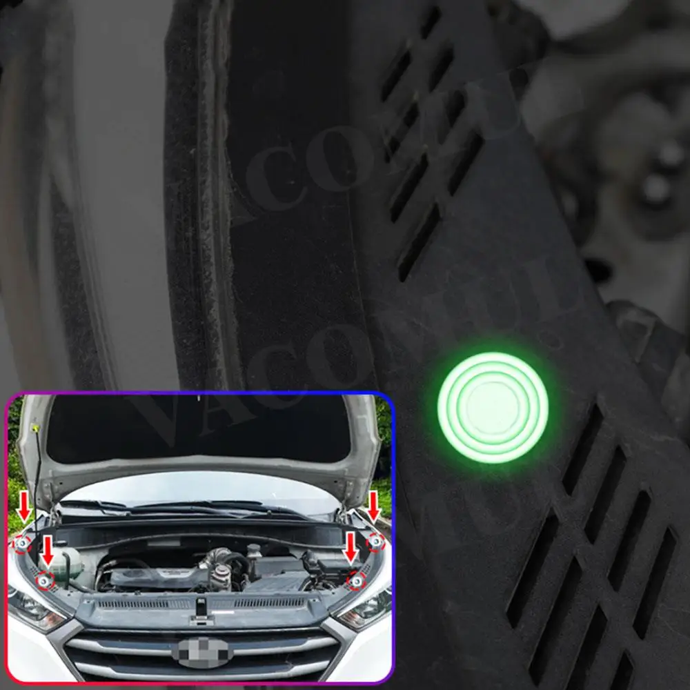 10 Chiếc Cửa Xe Ô Tô Chống Sốc Miếng Dán Hút Miếng Đệm Cho Cốp Xe Ô Tô Cách Âm Miếng Lót Đa Năng Chống Sốc Dày Đệm Đệm