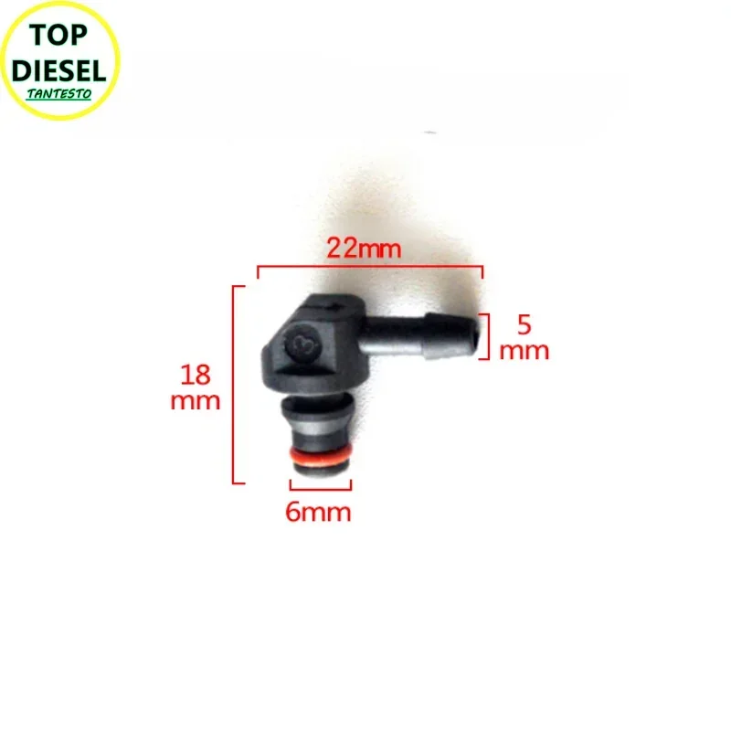 1PCS CRIN1 Diesel Common Rail Injector Oil Return Tube Connect Joints T-way L-way for 110