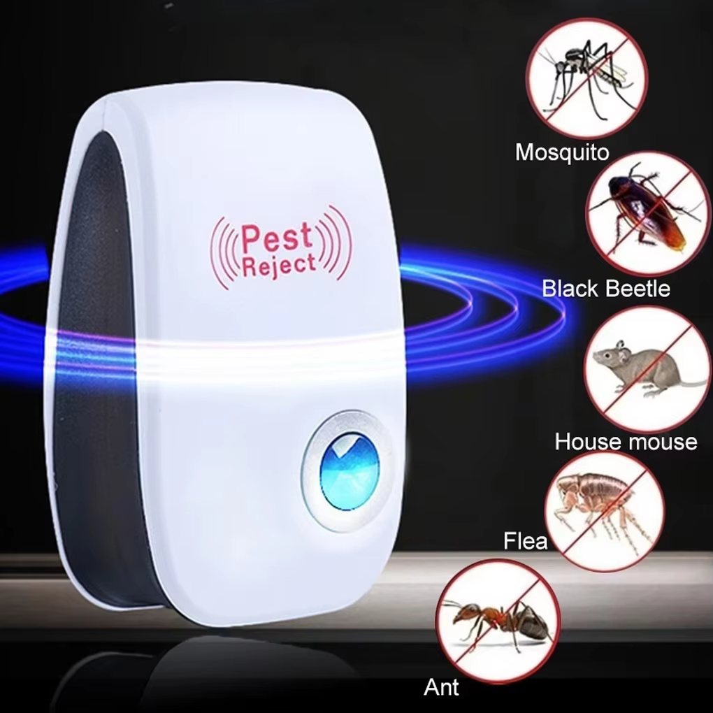 Safe Ultrasonic Insect Repellent for Summer, Mouse, Cockroach, Mosquito Repellent, An Effective Essential for Home Pest Control