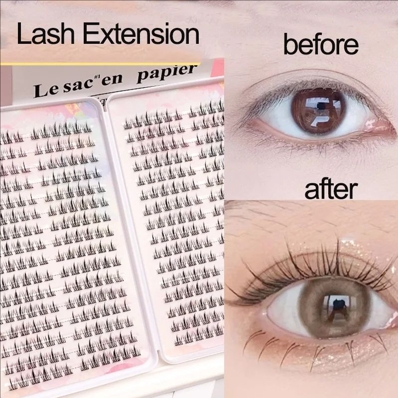 MJ Eyelash Extension Book, Beleza Lash, 32 linhas, alta qualidade, 384 Pcs