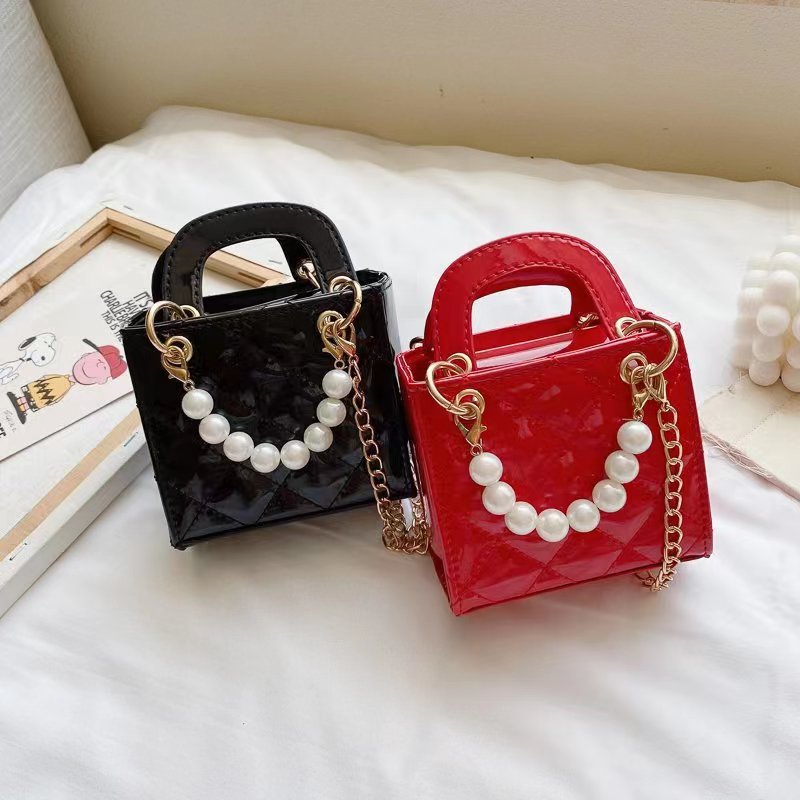 Summer candy handheld bag fashionable daifei small bag pearl diamond embroidered thread side bags for girls handbags
