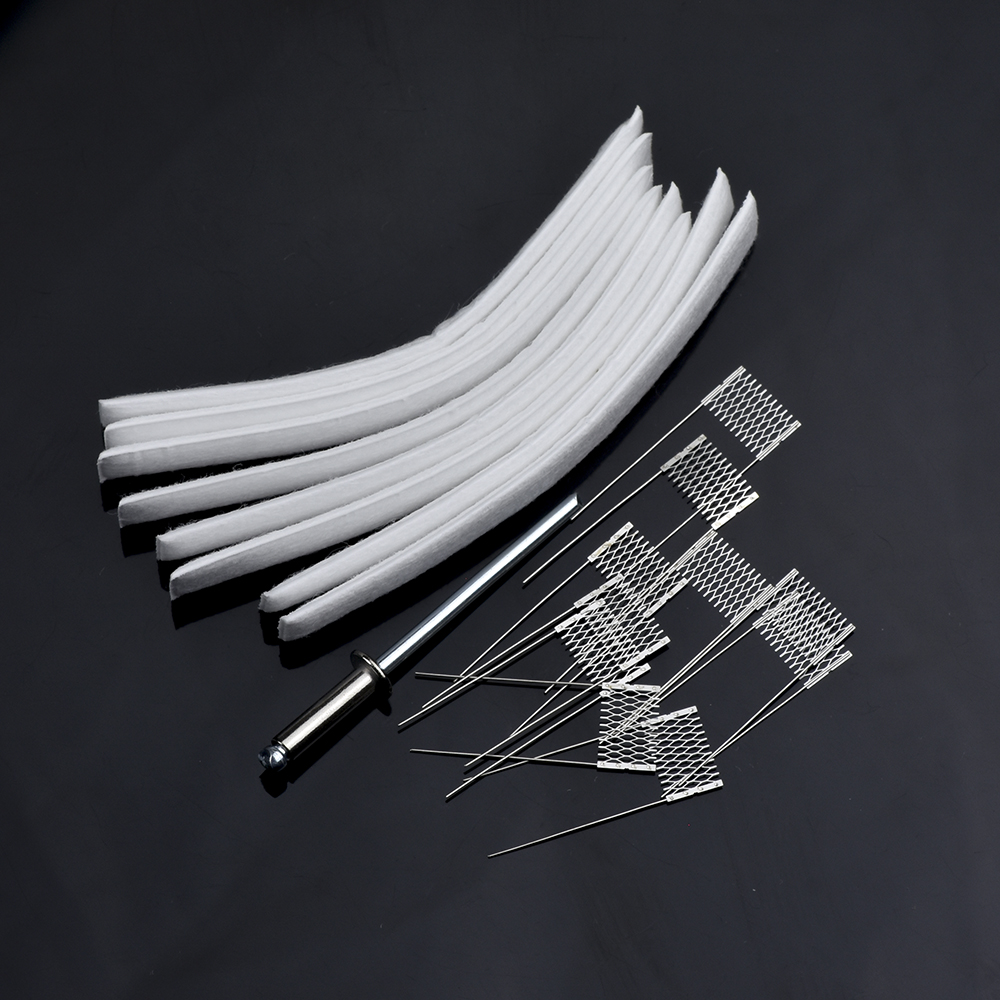 Juego de 1/2/5 resistencias de caja de herramientas de malla 0,6/0,8 ohmios para reemplazo de accesorios de reparación Spl