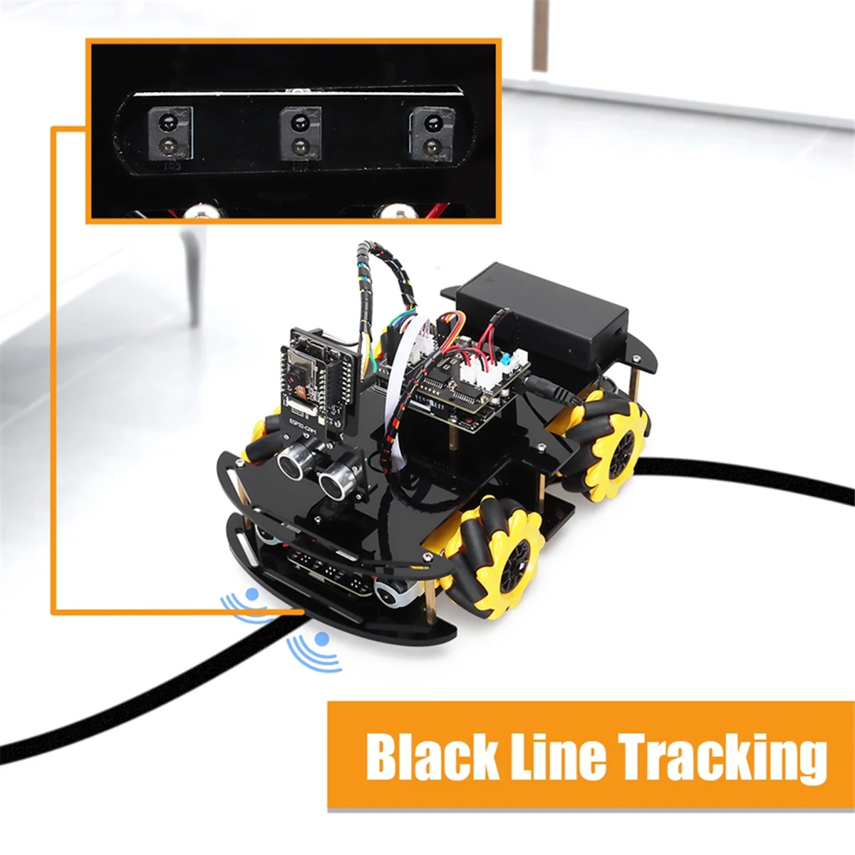 Roboter-Starter-Car-Kit für die Arduino-Programmierung mit ESP32-Kamera, Lern- und Entwicklungs-Komplettset für die intelligente Automatisierung