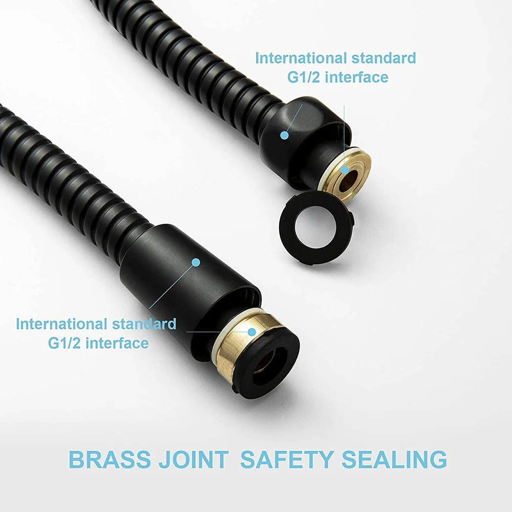 Supporto per accessorio da bagno per tubo doccia in acciaio inossidabile da 1,5 / 2 m