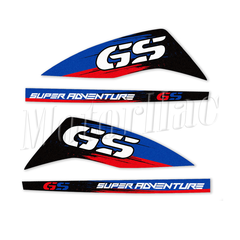 For R1200GS R 1250GS Adventure F850/750/650GS g310gs F900XR Motorcycle Handguard Decal Hand Guard Shield 40 Years GS Sticker