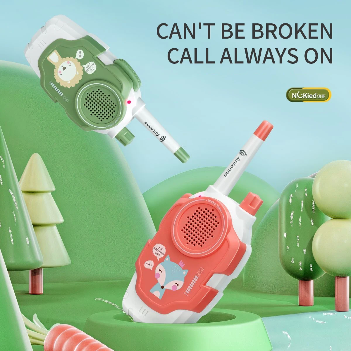2 ชิ้น/เซ็ตเด็ก Walkie-Talkie ของเล่นเด็กปฏิสัมพันธ์ Walkie Talkies ช่วง Two WAY Receiver เด็กคริสต์มาสของขวัญ