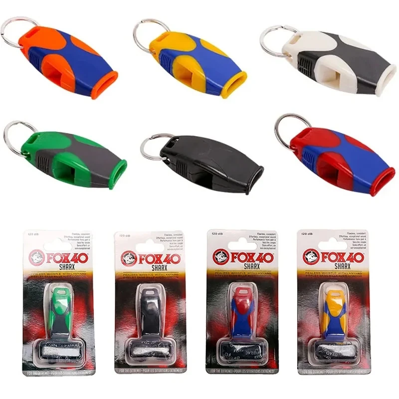 プロのrefereeホイッスルサバイバルツール、クラシックabs、seedless Hangle、chestring、bicolor、fish mouse、Football、basketball
