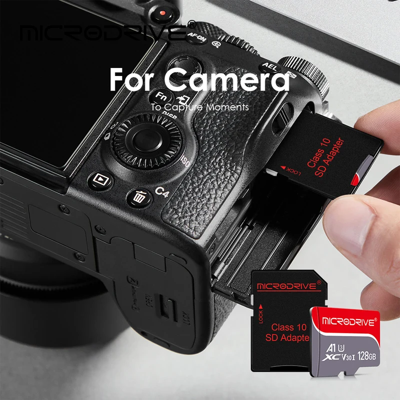 Memoria Flash De alta velocidad Mirco TF Tarjeta SD 256GB 128GB 64GB 32GB 16GB Clase 10 U3 Cartao De Memoria para Smartphone/PC