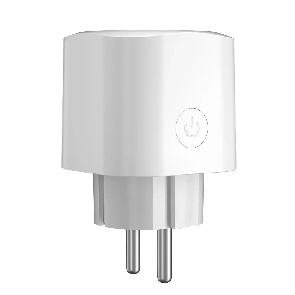Enchufe inteligente Tuya EU16A/20A, enchufe inteligente Wifi con monitoreo de energía, aplicación remota Smart Life, Control compatible con asistente de Google Alexa
