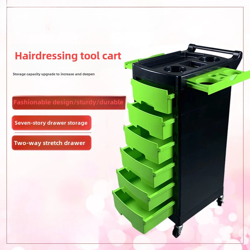 Carrinho giratório para servir salão de beleza, mini carrinho de spa com cílios, armazenamento de unhas e vinho para salão de beleza e hospitalidade, carrinho de serviço elegante