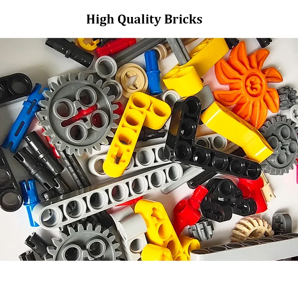 4WD RC Car Chassis Electric Drive Climbing Car Blocks Power Function With Suspension Shocks APP Remote Control Bricks 8882 8878