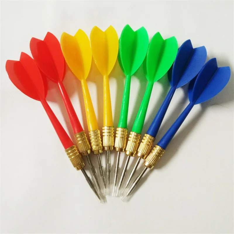8 Pieces Professional 6 Grams  Tip Darts Set with Extra Plastic Tips for Electronic Dartboard Accessories