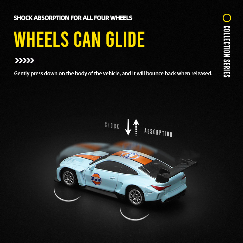 CCA 1:64 Mini exquisite model Volkswagen Ford BMW Lamborghini classic car static model alloy die-casting collection gift toy