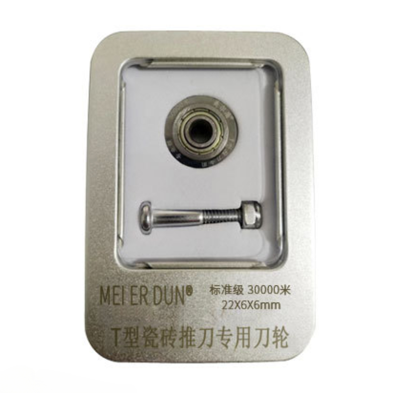 Glass Ceramic Tile Brick Cutting Wheel Metal Alloy Manual Rotary Bearing Knife Blade Pushing Cutter Tungsten Carbide Tool