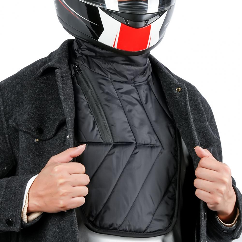 Thermal Down Scarf Windproof Thermal Neck Warmer for Men Women Motorcycle Neck Guard Chest Warmer Ideal for Cycling Skiing