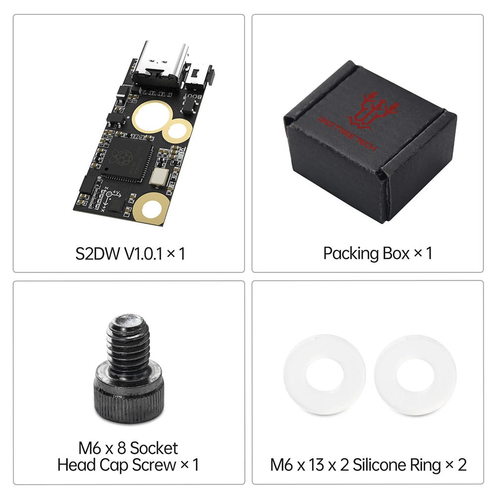 BIGTREETECH ADXL345 S2DW acelerómetro placa USB piezas de impresora 3D para Voron StealthBurner Raspberry Pi M8P placa base Klipper