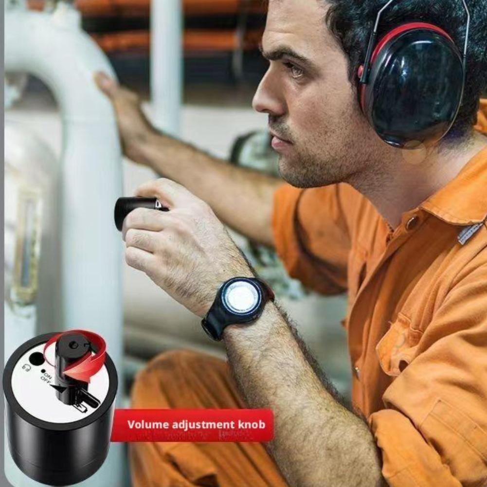 Détecteur de fuite d'eau détecteur sonore multifonctionnel pour fuite d'eau de tuyau adapté à la détection de fuite de divers tuyaux de construction