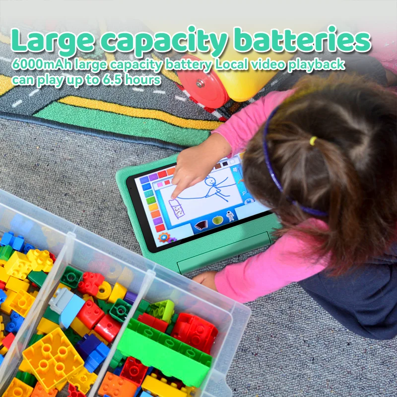 7-Polegada crianças tablet adreamer kidspad7 3gb 32gb com software de educação infantil para crianças estudando caso à prova de crianças localização gps