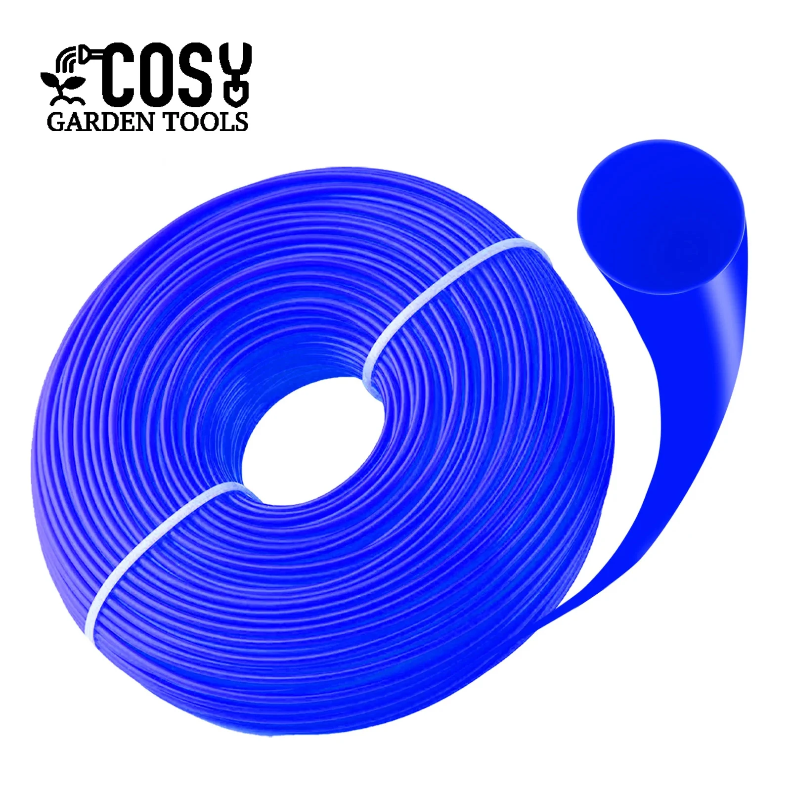 1 Roll 1.6/2.4/2.7/3.0mm x 100M Nylon Trimmer Line Brush Cutter Strimmer Rope Lawn Mower  Brush Cutter Grass Trimmer Round Line