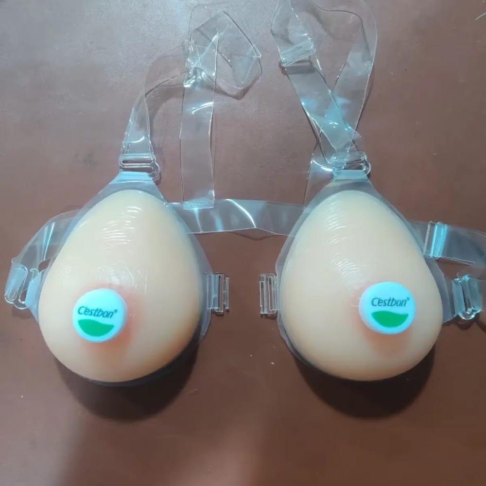 ซิลิโคน Bra หน้าอกปลอมเทียมหน้าอก Boob ขยายหลังการผ่าตัดเกย์ Lady Men Live ผู้หญิงคอสเพลย์ Carnival การ์ตูน