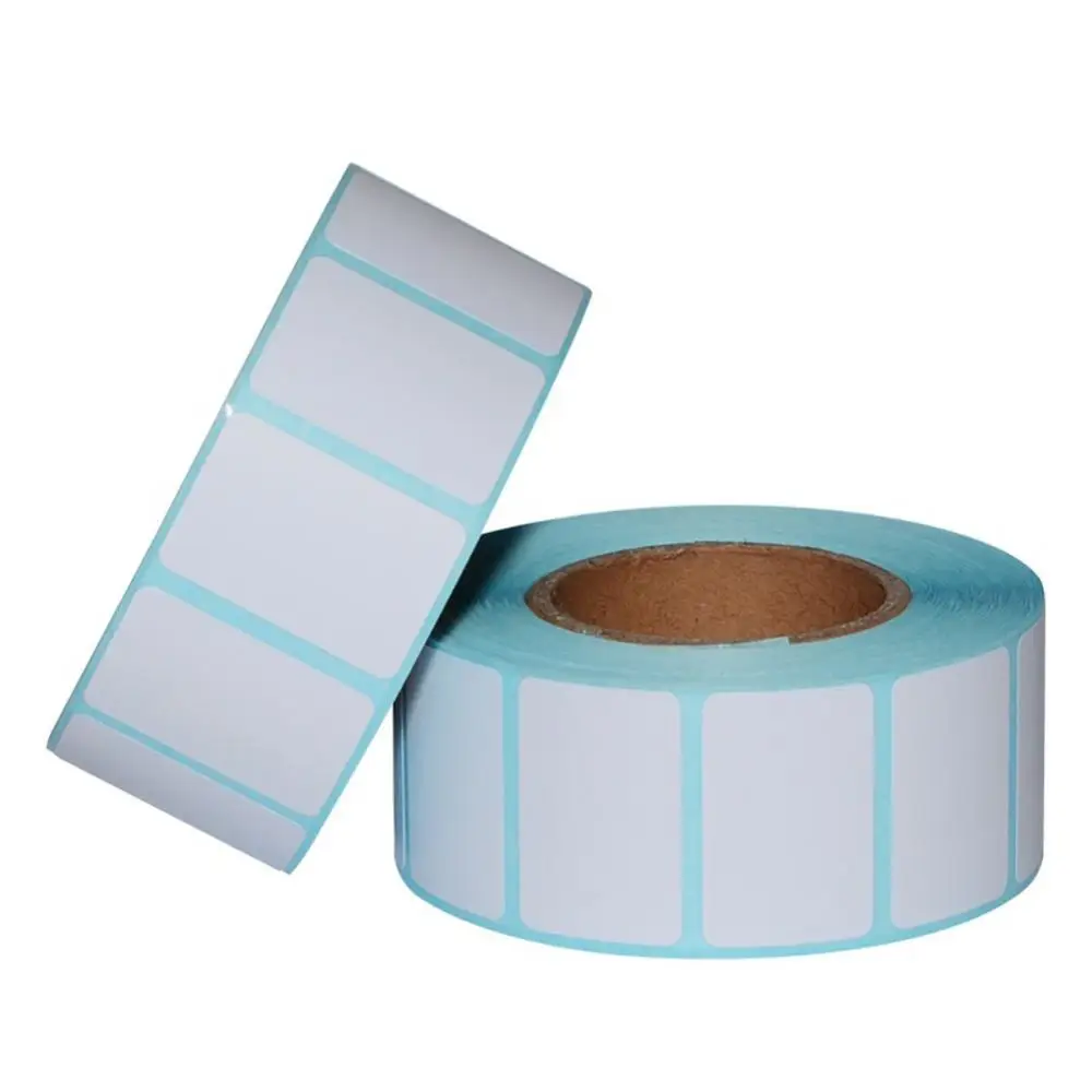 1000Pcs/Roll 30x20mm Self-adhesive Thermal Label Barcodes Sticker Printing Paper for Paperang Printer Small POS