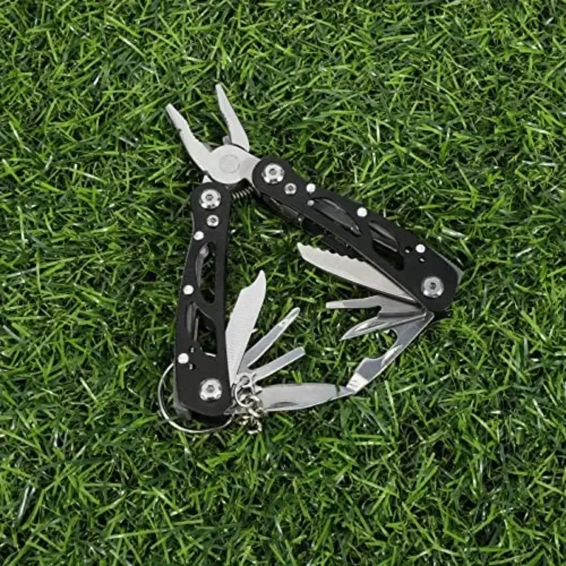 ยุทธวิธีอเนกประสงค์ซ่อม,MINI แบบพกพาพับคีม,พับ multitool กระเป๋ามีดคีมการล่าสัตว์กลางแจ้ง survival Rescue