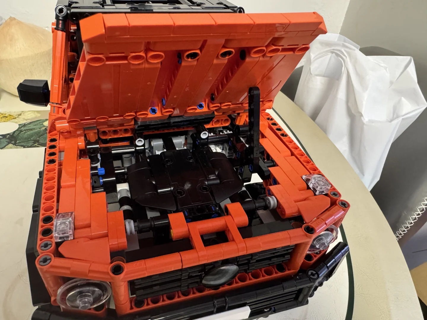 New MOC car model home decor building blocks children's boy holiday gift;