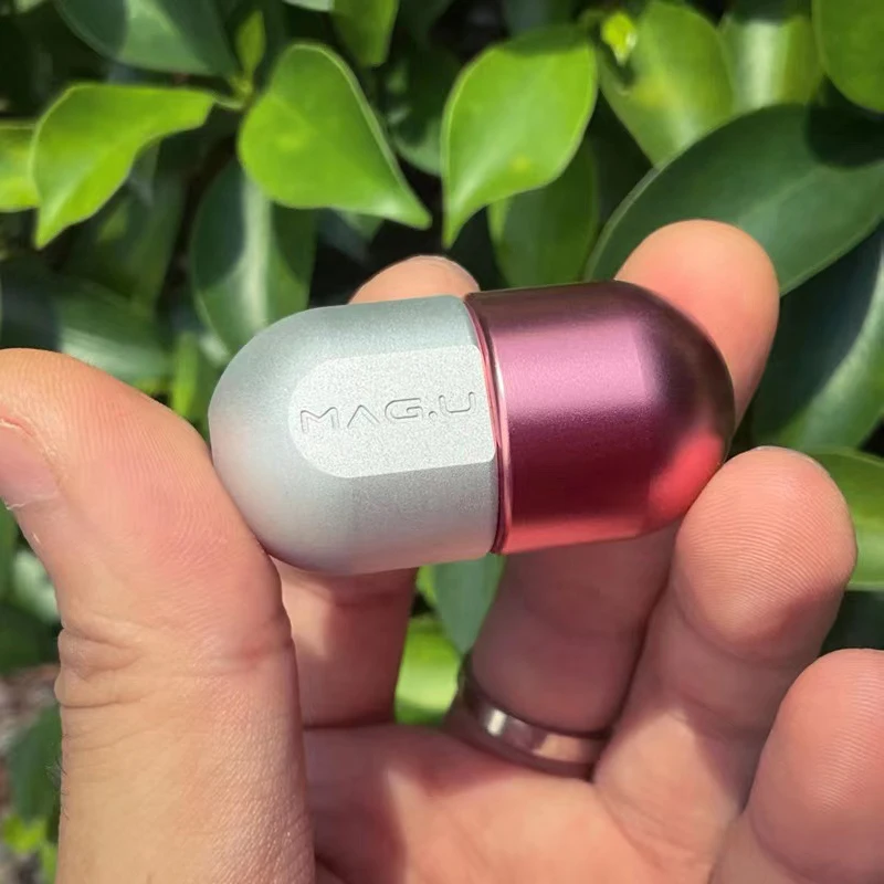 Fidget Slider Magnetic Push Slider โลหะ EDC Hand Spinner Fidget ของเล่นออทิสติก Sensory ของเล่น ADHD ความวิตกกังวลความเครียดบรรเทา