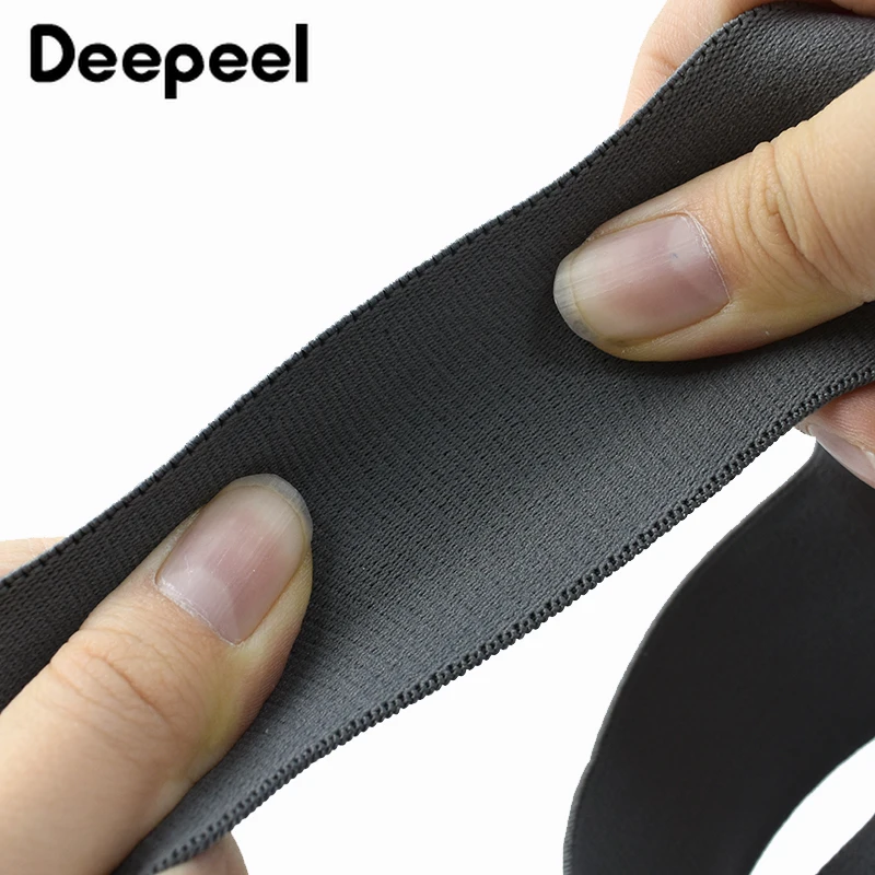 Deepeel- Tirantes elásticos anchos para hombre y adulto, 5x120cm, correa ajustable tipo X, suspensorio masculino, suspensorio deportivo para trabajo