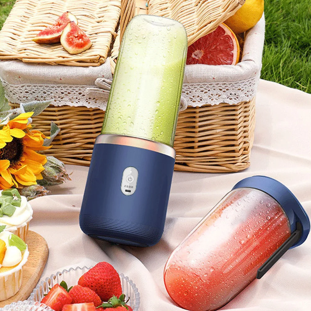 Xiaomi 400ML 6 Blades Portable Blender Smoothie Maker Mini Juice Blender Cup Rechargeable Fruit Shakes Juicer Mixer for Travel