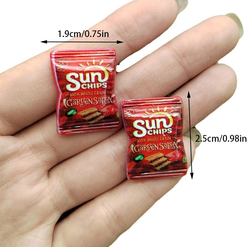 10 ชิ้นตุ๊กตาจําลองมันฝรั่งทอดตุ๊กตามินิขนมขบเคี้ยวตกแต่งบ้านตุ๊กตาอุปกรณ์เสริมแกล้งทําเป็นเล่นของเล่น