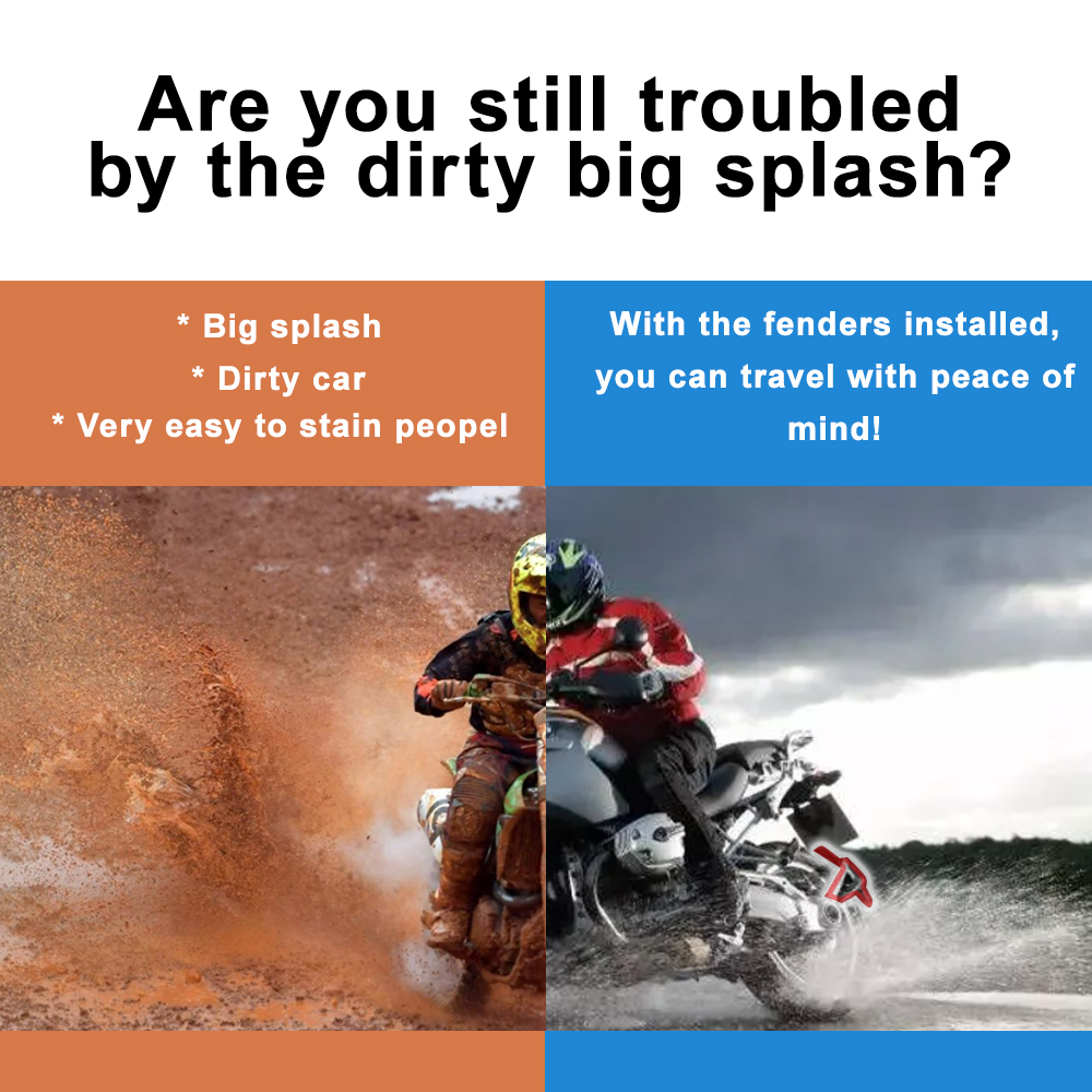 Para Honda XADV 750 X-ADV 750 XADV750 X-ADV750 2017-2025 guardabarros trasero de motocicleta Protector contra salpicaduras