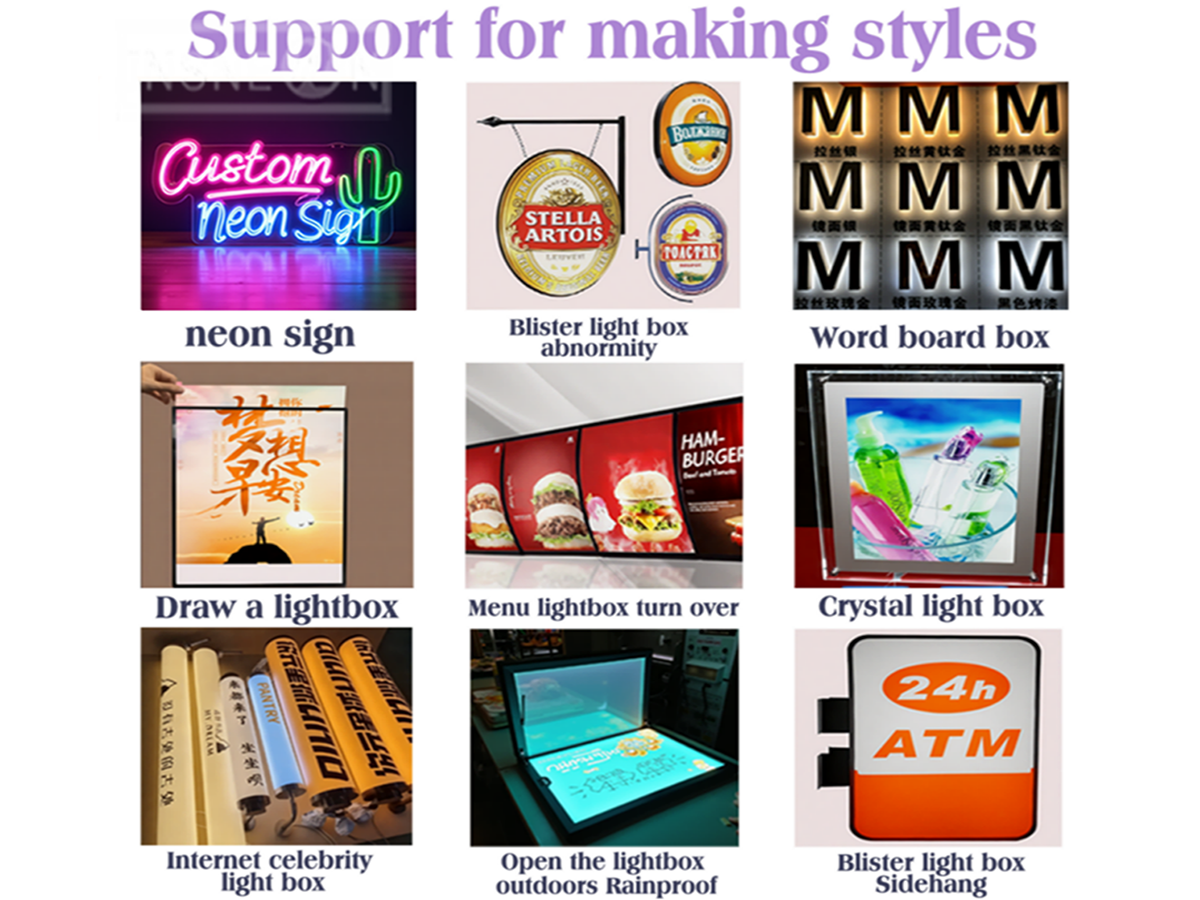 Letrero con luz LED personalizado, letras de Metal 3D para escaparate de negocios al aire libre, señalización retroiluminada iluminada impermeable