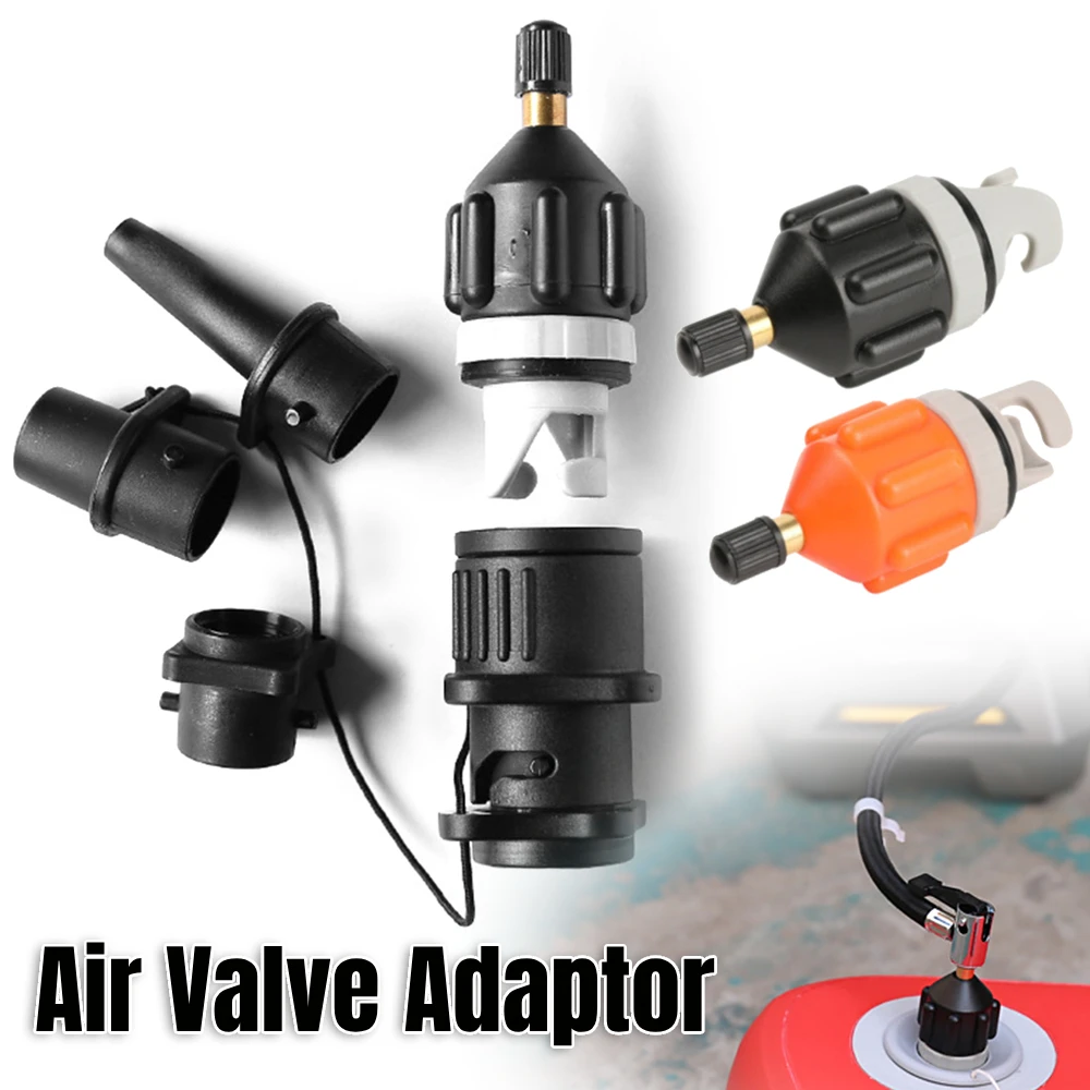 Adapter zaworu powietrza do deski SUP Adapter pompy nadmuchiwanej Łódź wiosłowa Kajak Zawór powietrza Złącze pompy Sprężarka powietrza do opon Konwerter