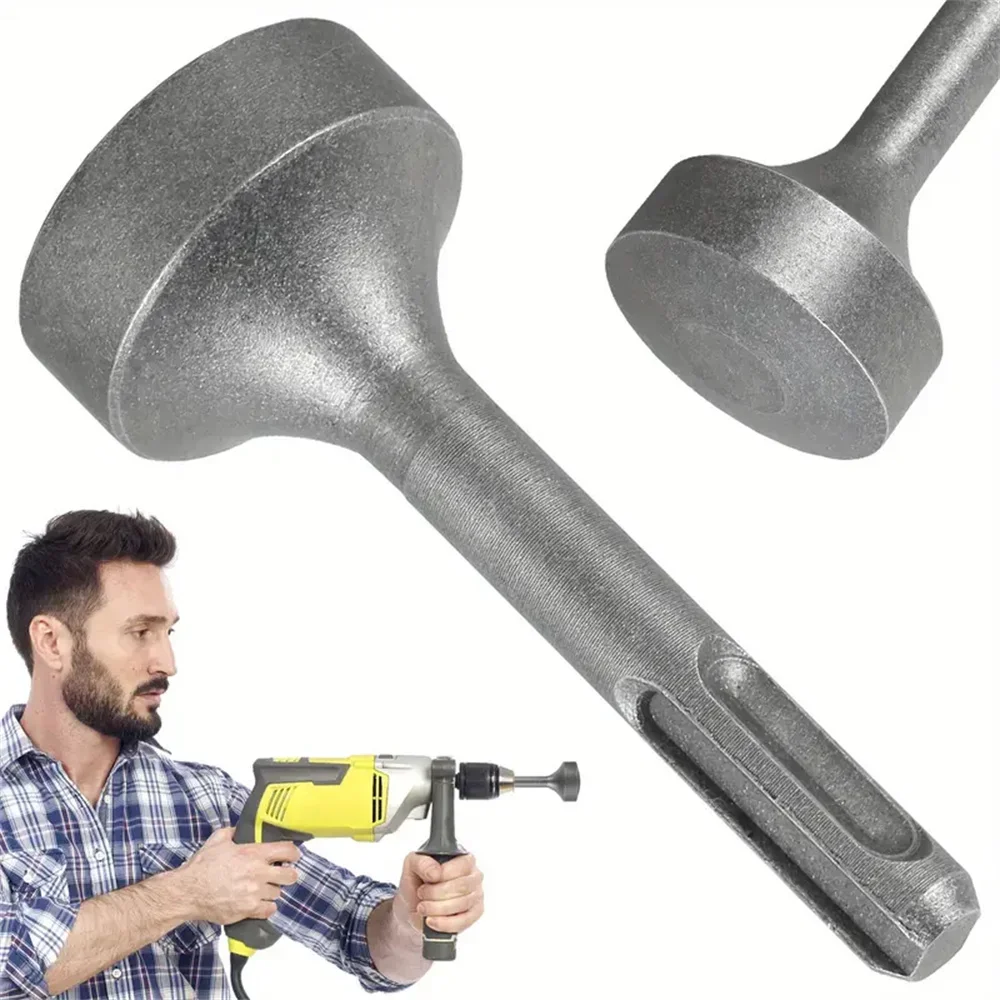 1 conjunto de driver de haste de aterramento, 85mm, aço resistente, resistente ao desgaste, ampla compatibilidade, soquete de brocas de haste de aterramento para rotar