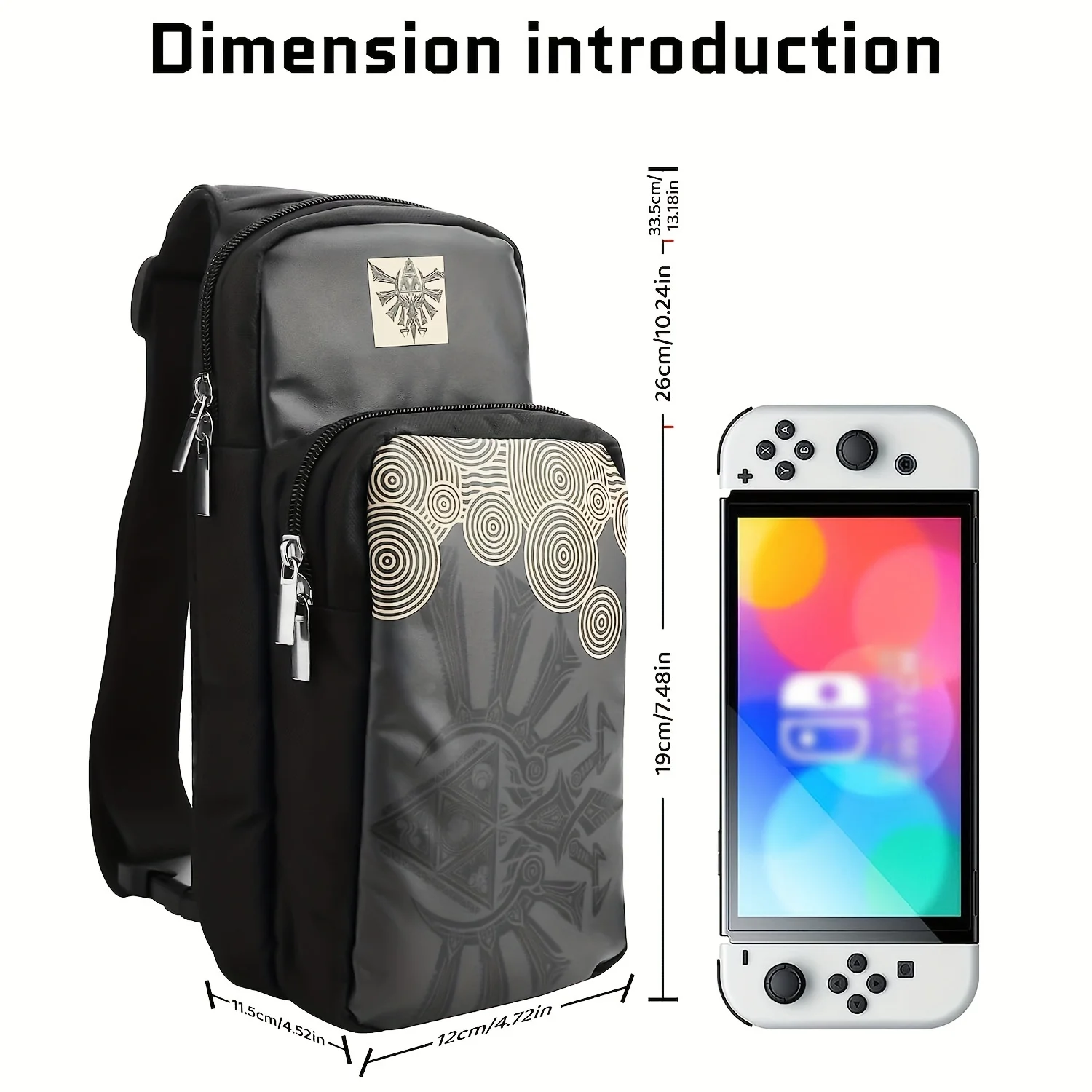 Водонепроницаемый Портативный Дорожный Рюкзак Для Nintendo Switch/Lite/OLED, Чехол Для Переноски Игр