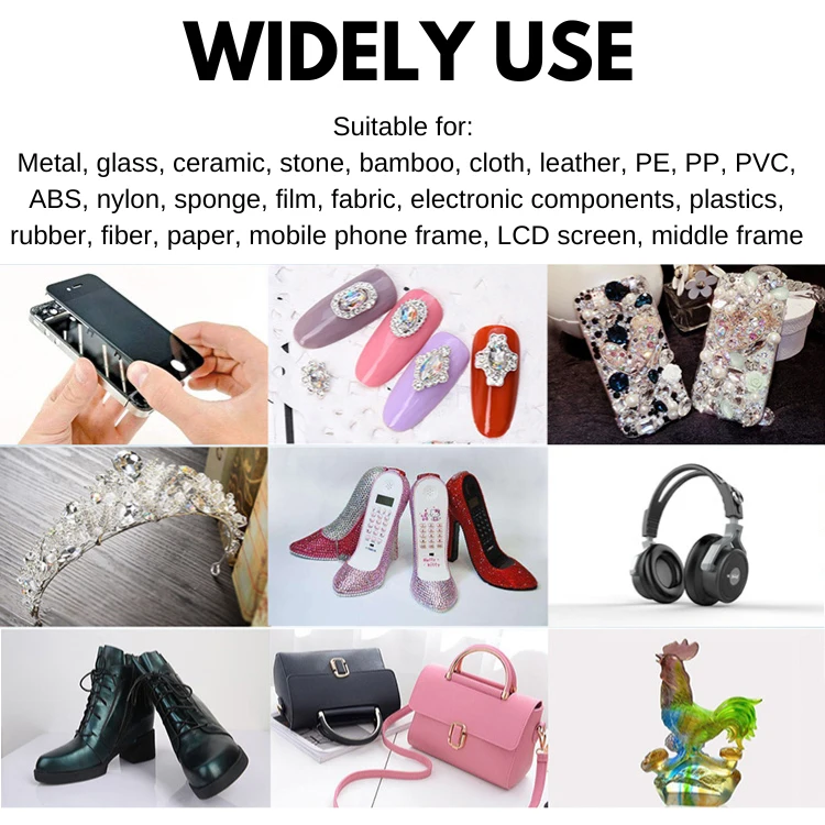 SUXUN T7000 Set Multifunctional Glue DIY Mobile Phone Screen Frame Epoxy Sealant Super Black Liquid Glue T-7000 Nail Polish