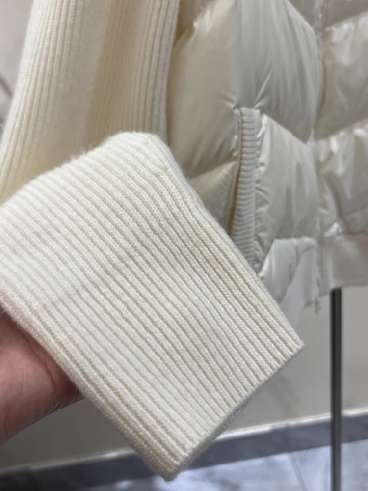 Luxuriöse lässige Gänse daunen jacke aus Kaschmir