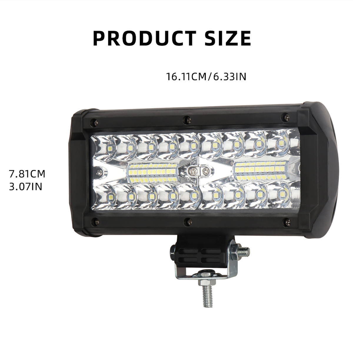 2 ชิ้นรถ LED Light Bar 4x4 โคมไฟทํางานสําหรับ Offroad Spot Flood Combo Beam ไฟหน้าเรือ SUV ATV รถจักรยานยนต์หมอกโคมไฟรถ