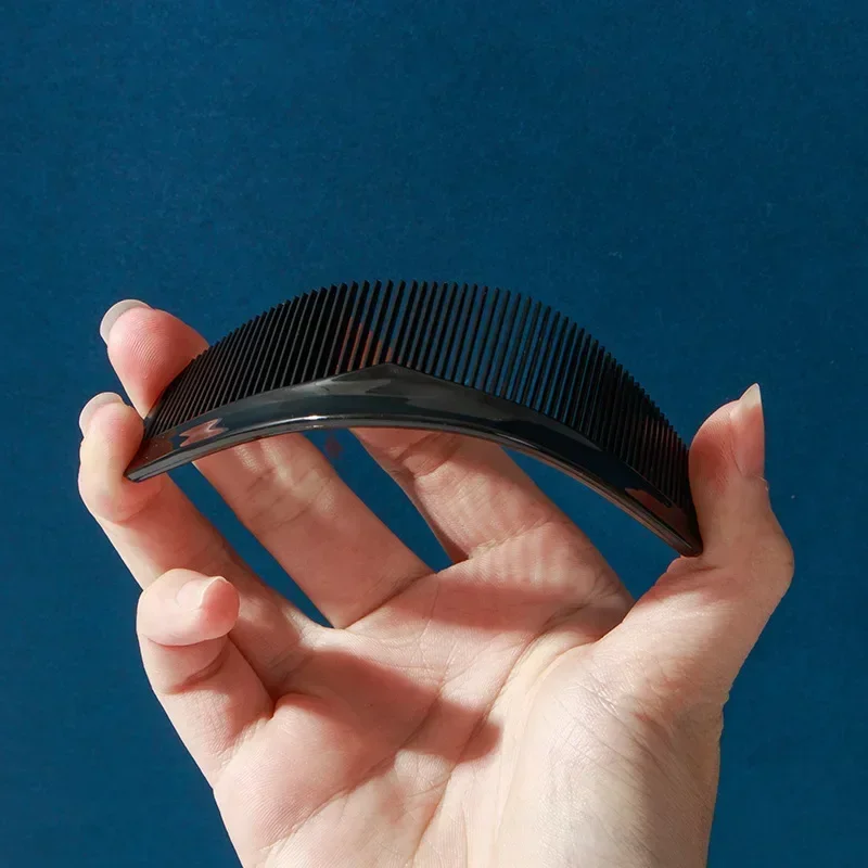 Mini Doppel Seite Haar Pinsel Pro Bärte Kamm Anti-statische Haar Kämme Kunststoff Barber Haar Kamm Salon Zubehör Haar Styling werkzeuge