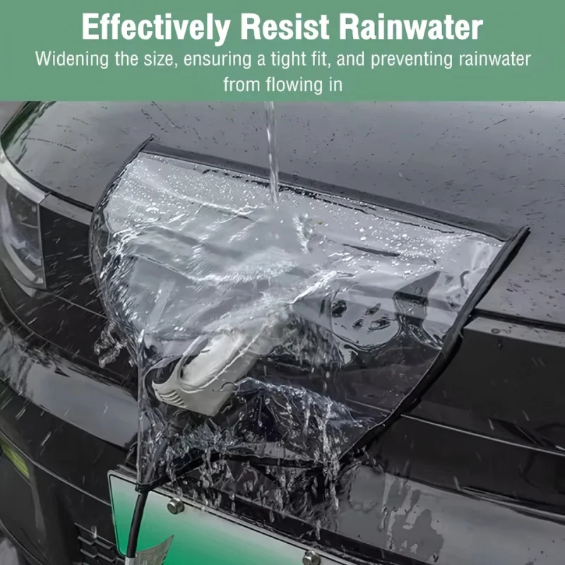 Universal Elektrische Auto Energie Auto Lade Regen Abdeckung Outdoor Lade Pistole Wasserdicht Staubdicht Auto Regen Schnee Abdeckung Zubehör