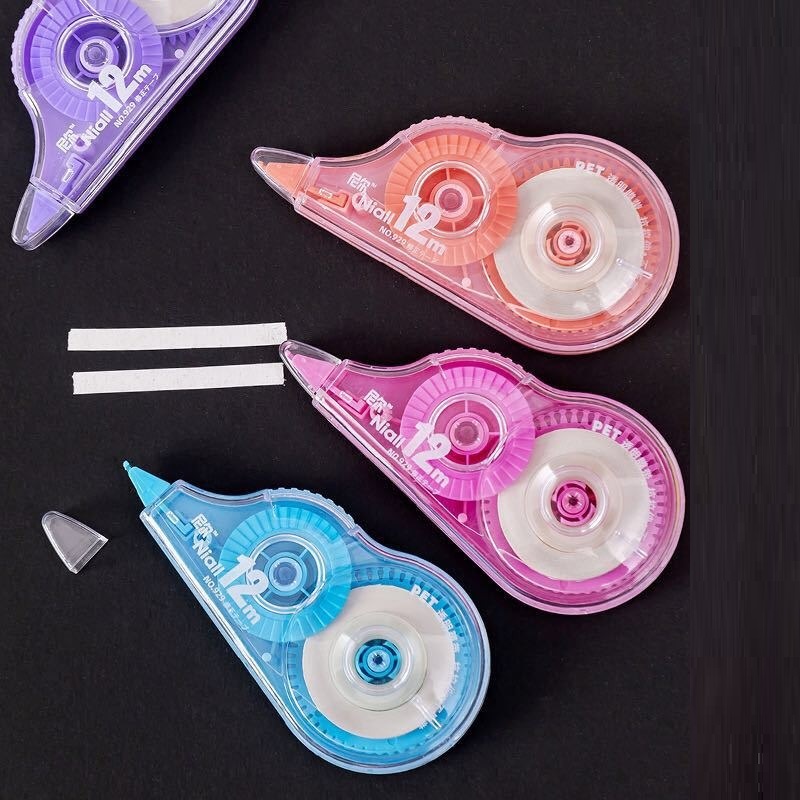 6PCS Corrector Band Band Corrector Kitt Korrektur Band Kawaii Schreibwaren Süße Dinge für Schule XZD02