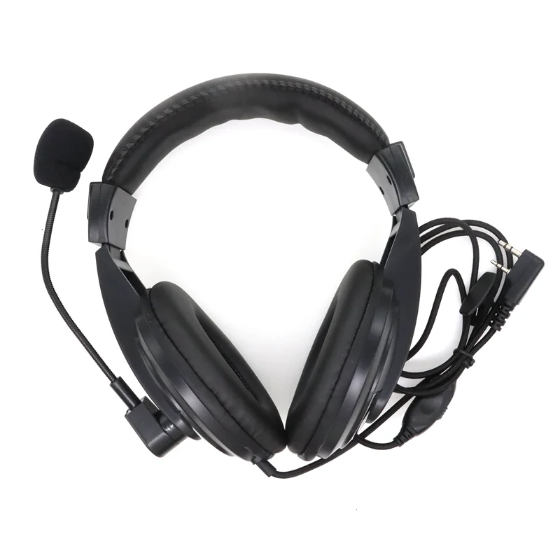 Шумоподавляющие наушники для BaoFeng UV5R UV-82 BF-888S VOX Mic Earpiece PTT Walkie Talkie гарнитура Kenwood Radio KDC1