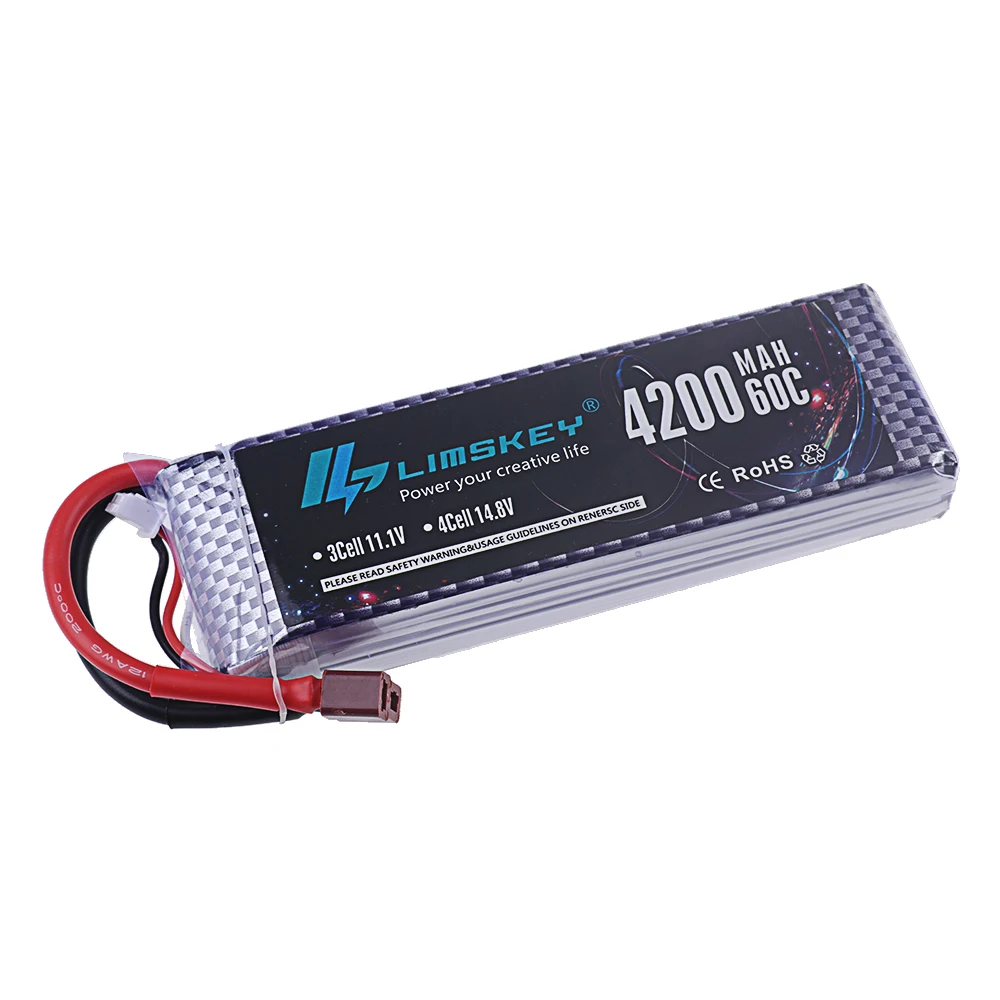 2S 3S 4S Lipo аккумулятор 7,4 В 11,1 В 14,8 В 1500 мАч 2200 мАч 3000 мАч 4200 мАч 5200 мАч 6000 мАч для радиоуправляемого автомобиля Грузовик Monster Drone Boat Part