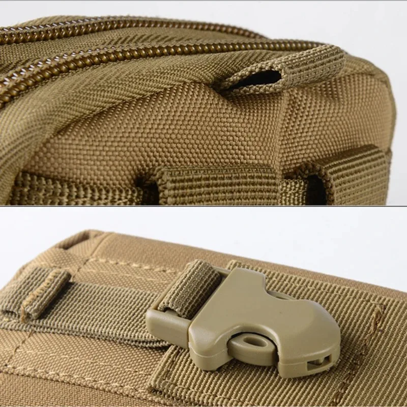 Molle Tasche Mehrzweck Hüft tasche taktische Holster Hüftgurt Pack Brieftasche Tasche Geldbörse Telefon Fall