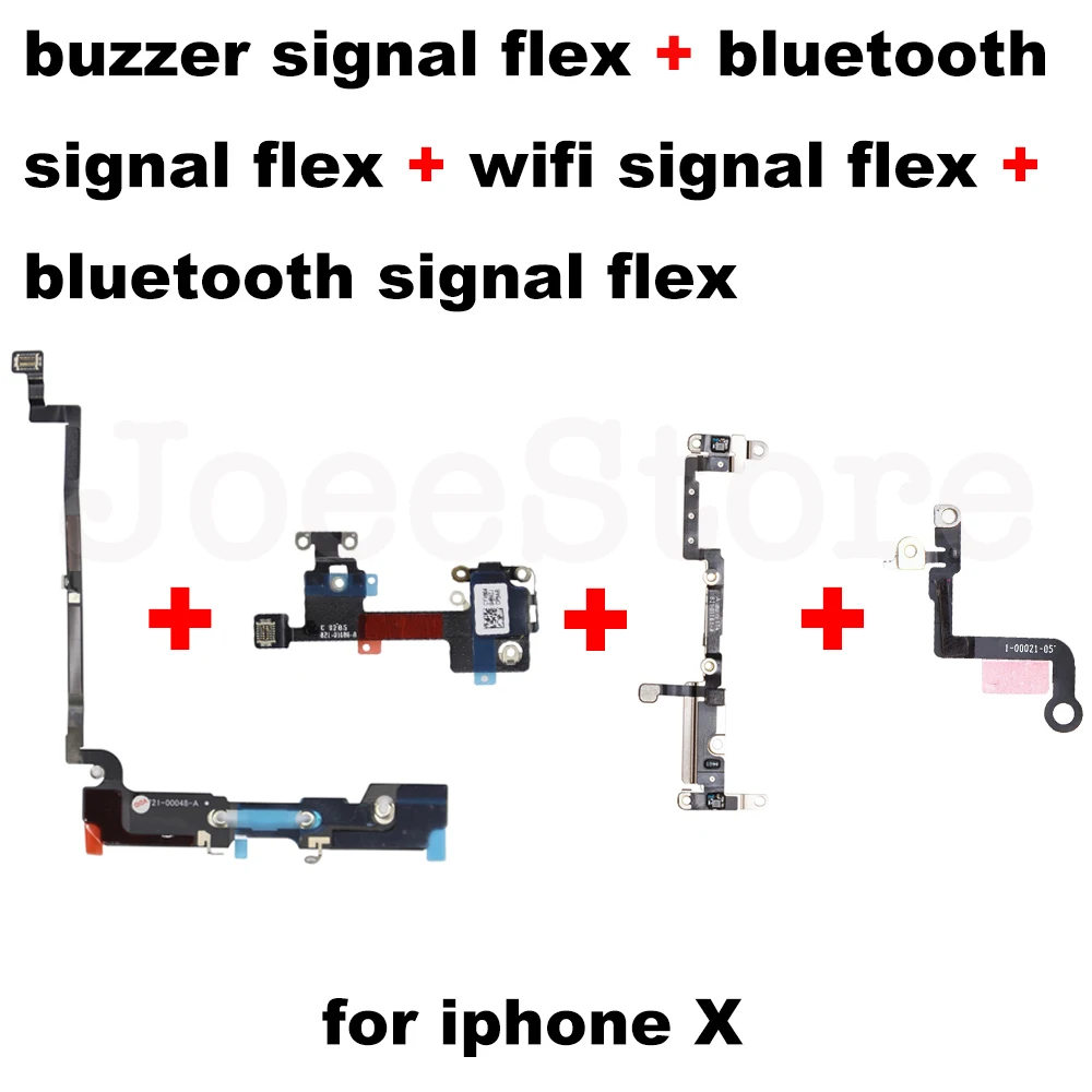 Bluetooth Wifi Signal Antenna Flex For IPhone X XS XR Max Cellular Charging Buzzer GPS Wi-Fi Receiver Signal Ribbon Flex Cable